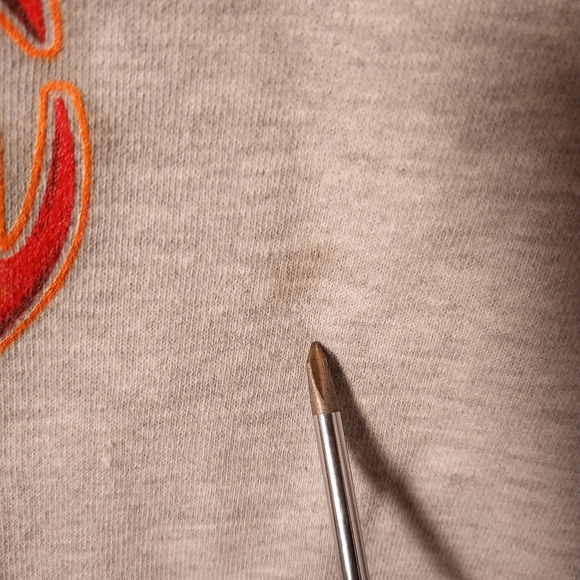 Hoodie Zip-up Fleece Jacket Light Gray - Picture 6 of 8